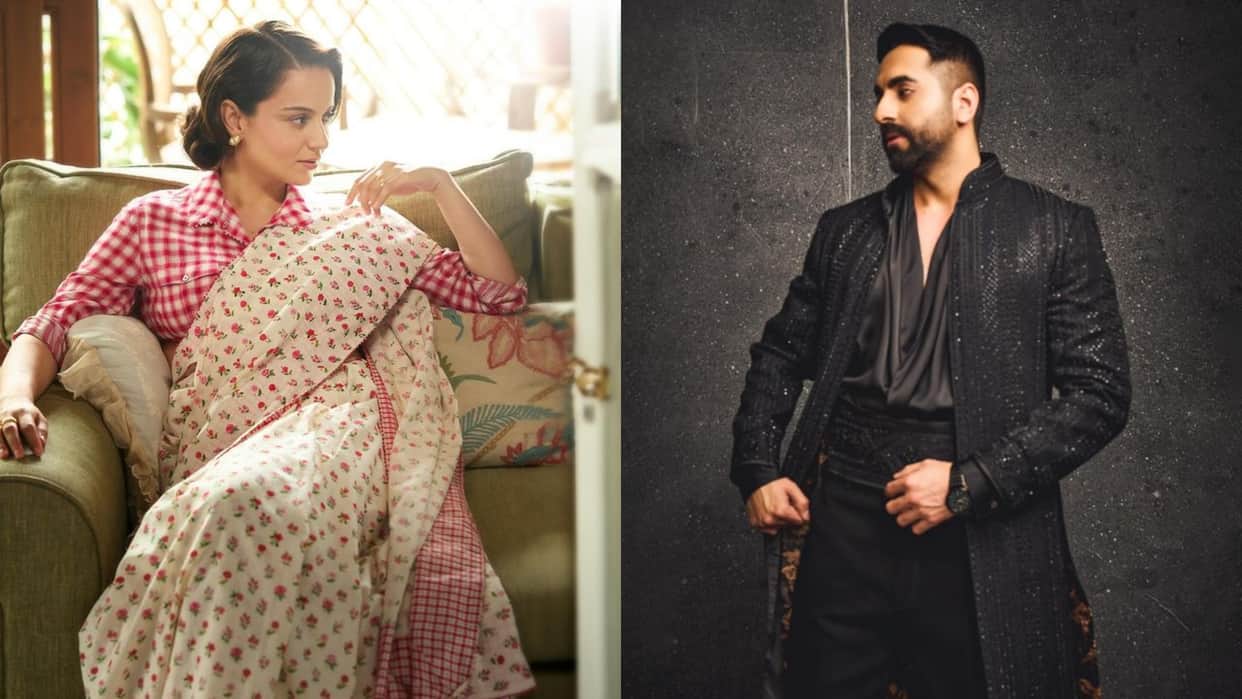 Kangana Ranaut took a swipe at star kids and defended her old remarks Ayushmann Khurrana a chaploos outsider