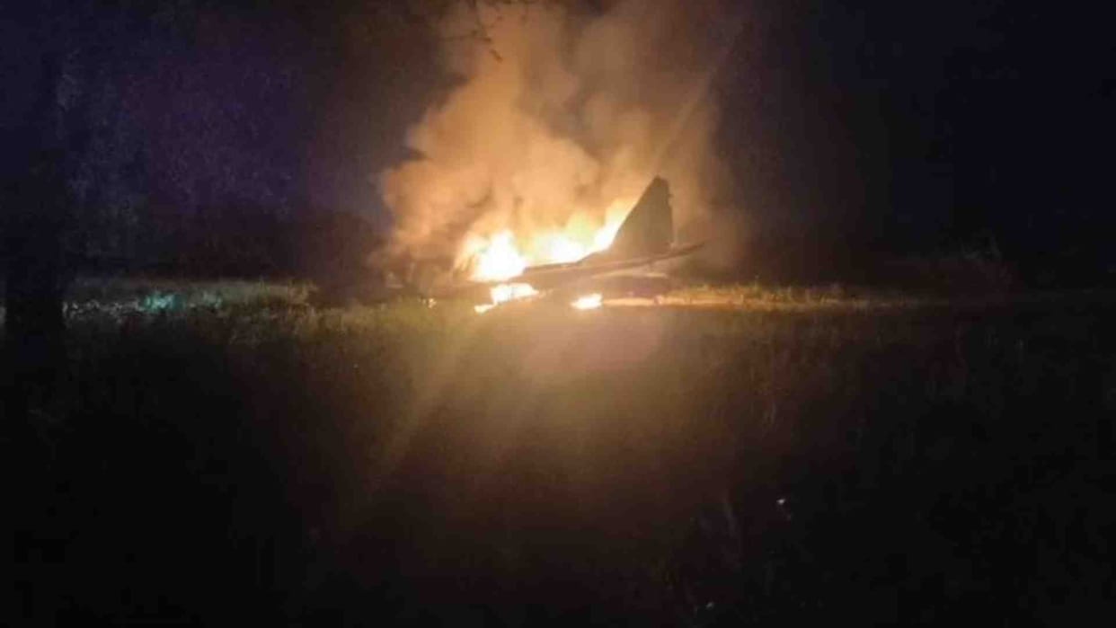 Rajasthan News: Fighter plane crashes near Uttarlai in Barmer