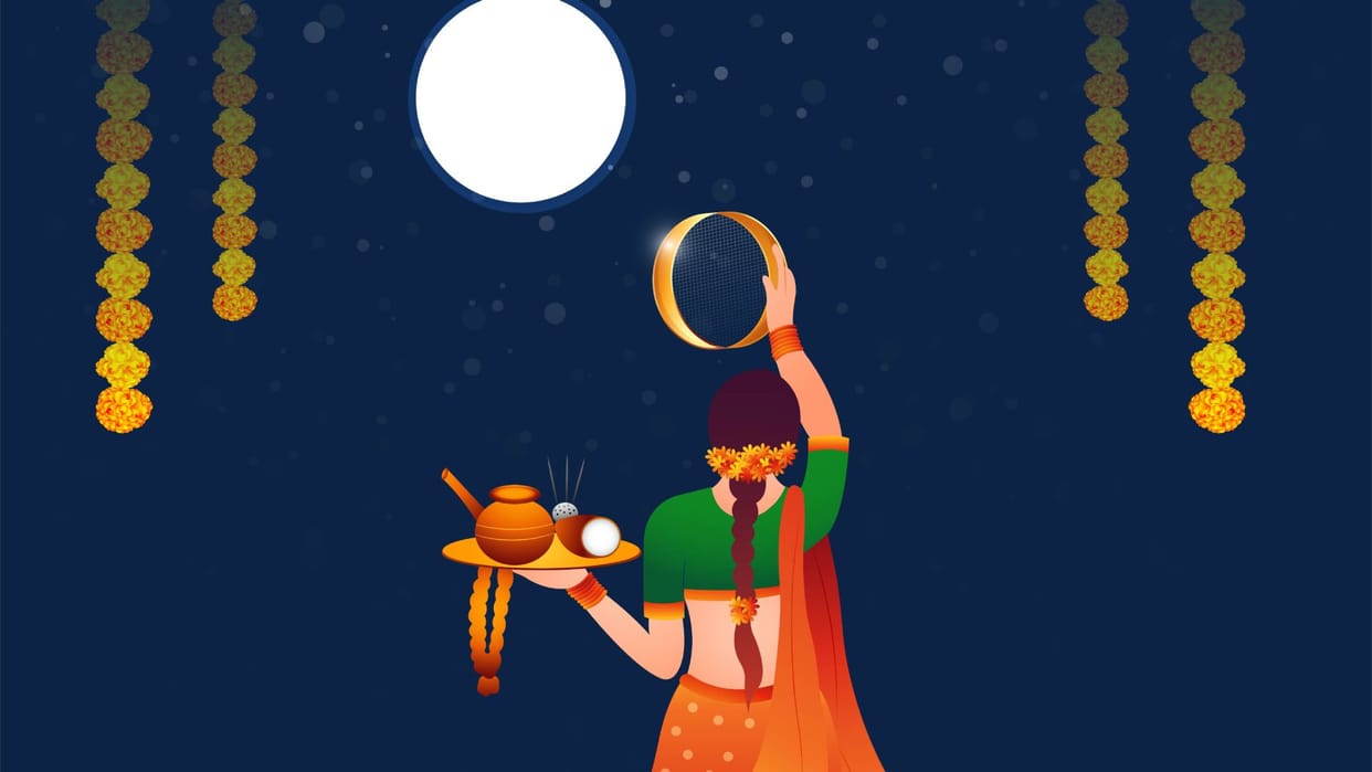 Karwa Chauth 2024 Know Karwa mata Puja Shubh Muhurat and moon Rising timing in Uttarahand