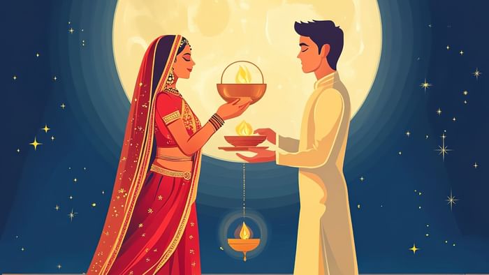 Karwa Chauth 2025 Moonrise Time puja muhurat karwa chauth significance in hinduism