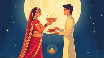 50+ Karwa Chauth Special Wallpapers & Wishes Images