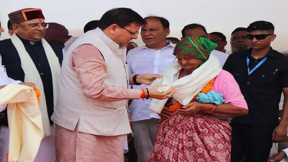 CM Pushkar Singh Dhami paid tribute to the martyrs On the 30th anniversary of Khatima firing