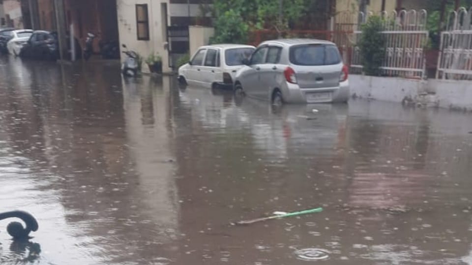 Rain in Mohali all update news