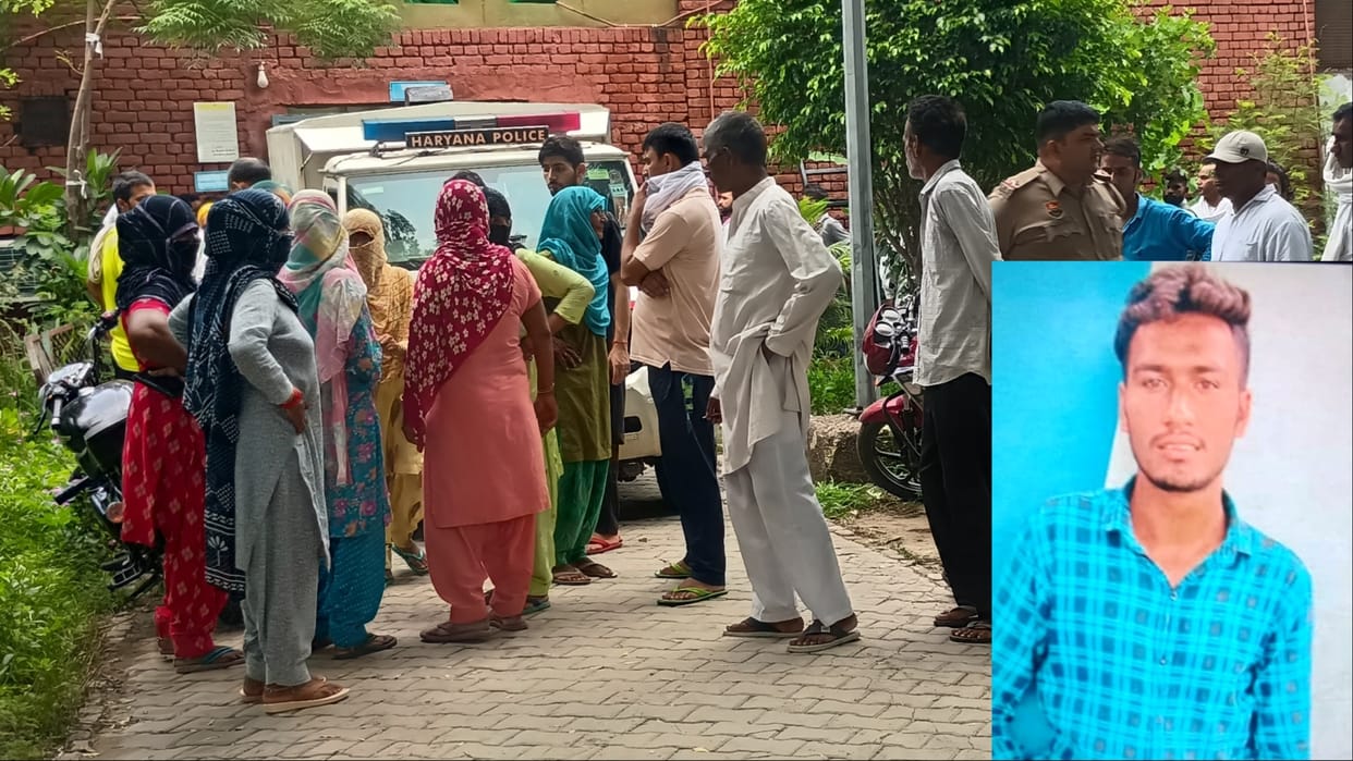 Haryana Crime: Half-burnt body of Rajpur's Ankit found, suspicion of killing and burning it with petrol