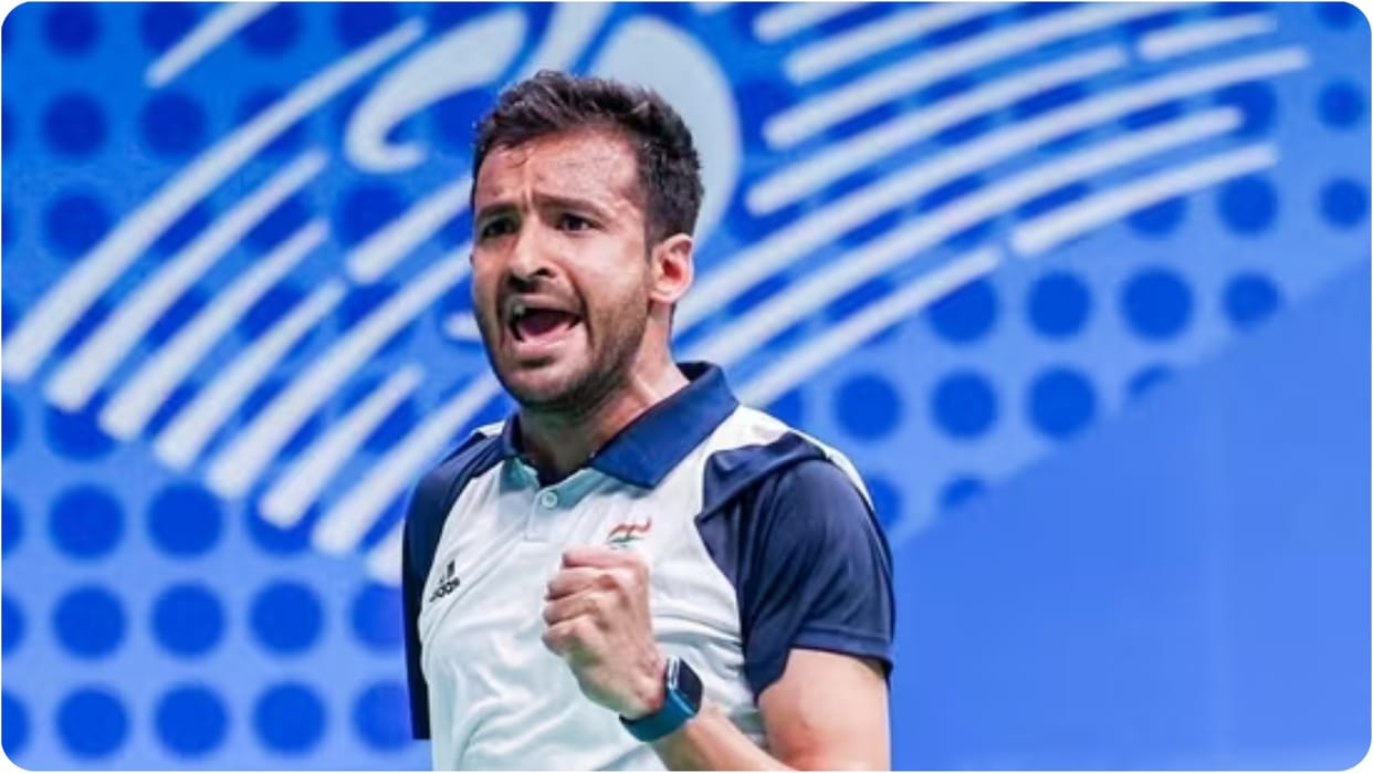 Nitesh Kumar Wins Gold Medal at Paris Paralympics 2024 Know India Para Badminton Athlete Career Life Story