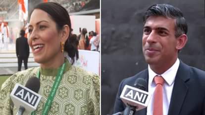 प्रीति पटेल, ऋषि सुनक