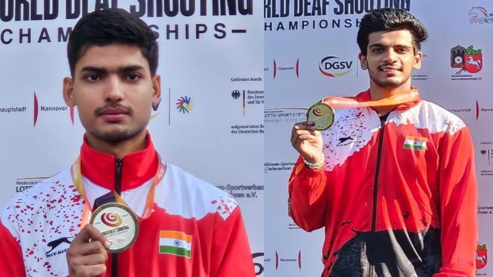World Deaf Shooting Championship Roorkee Shaurya and Abhinav won silver medal in Germany,
