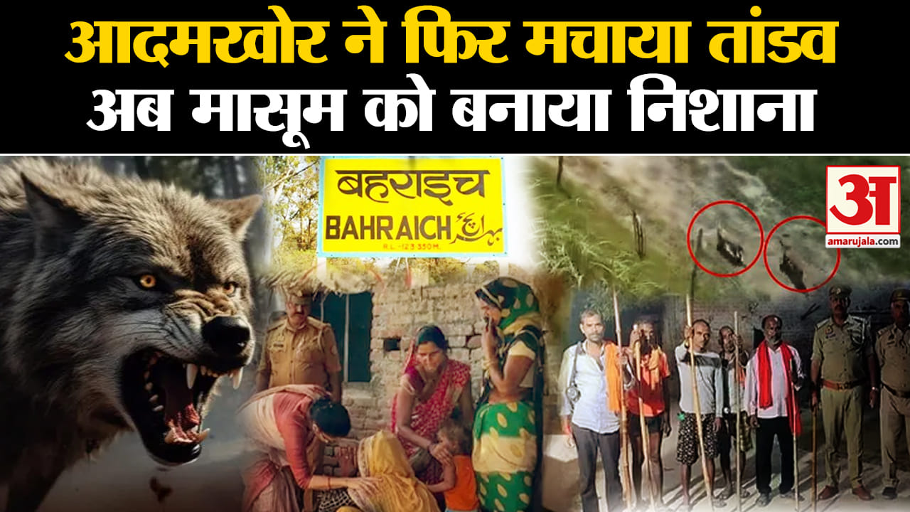 Wolf Attack In Bahraich: आदमखोर भेड़िये ने फिर मचाया तांडव अब मासूम को बनाया निशाना | UP |
