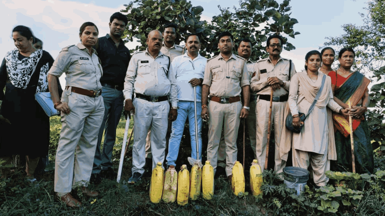 आबकारी विभाग की कार्रवाई