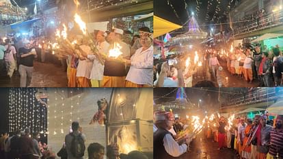 Mother Ambika's Homa festival was celebrated with great pomp with burning torches, thousands witnessed the ama