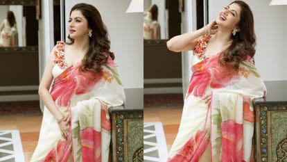 Ganeshotsav 2024 actress bhagyashree beautiful saree look for ganesh chaturthi 2024 disprj