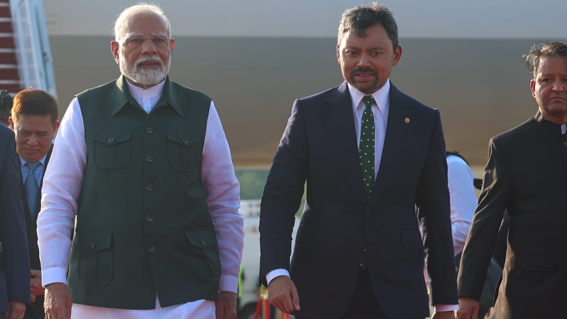 ब्रुनेई में प्रधानमंत्री नरेंद्र मोदी