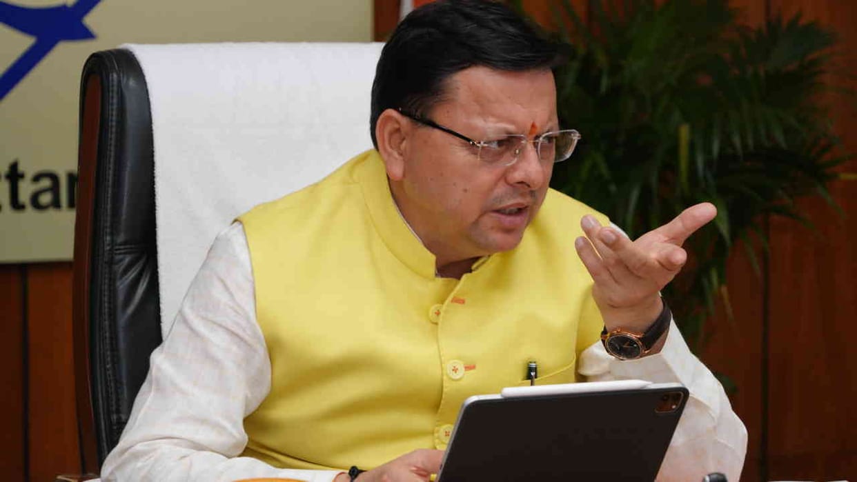 Uttarakhand CM Dhami Told About zero tolerance on Crime UCC and Land Jihad