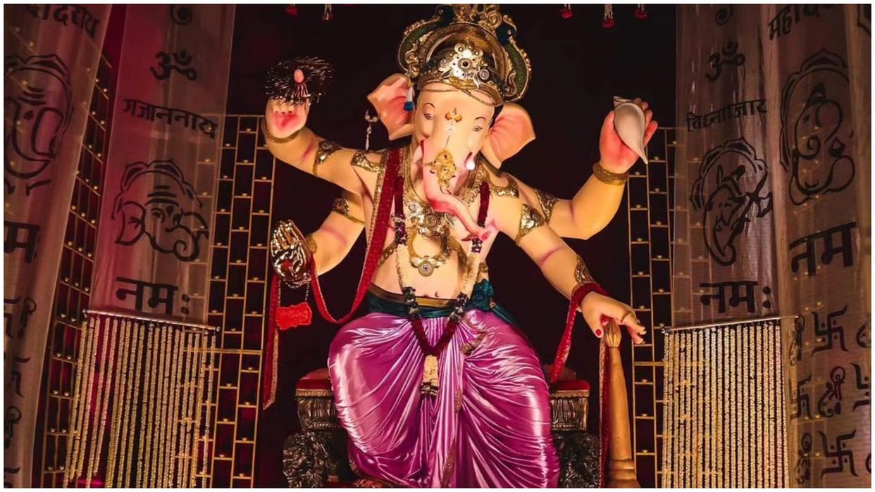 Ganeshotsav 2024 Celebration and Pandals Most Famous Ganpati Pandals In India Visit on ganesh Chaturthi