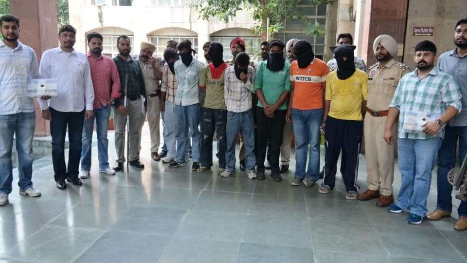Seven accused arrested in robbery case Rs 5 lakh from petrol pump cashier in Bathinda