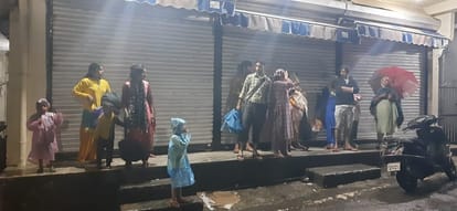 Uttarkashi News Landslide again occurred from Varunavat mountain amidst rainfall people panic