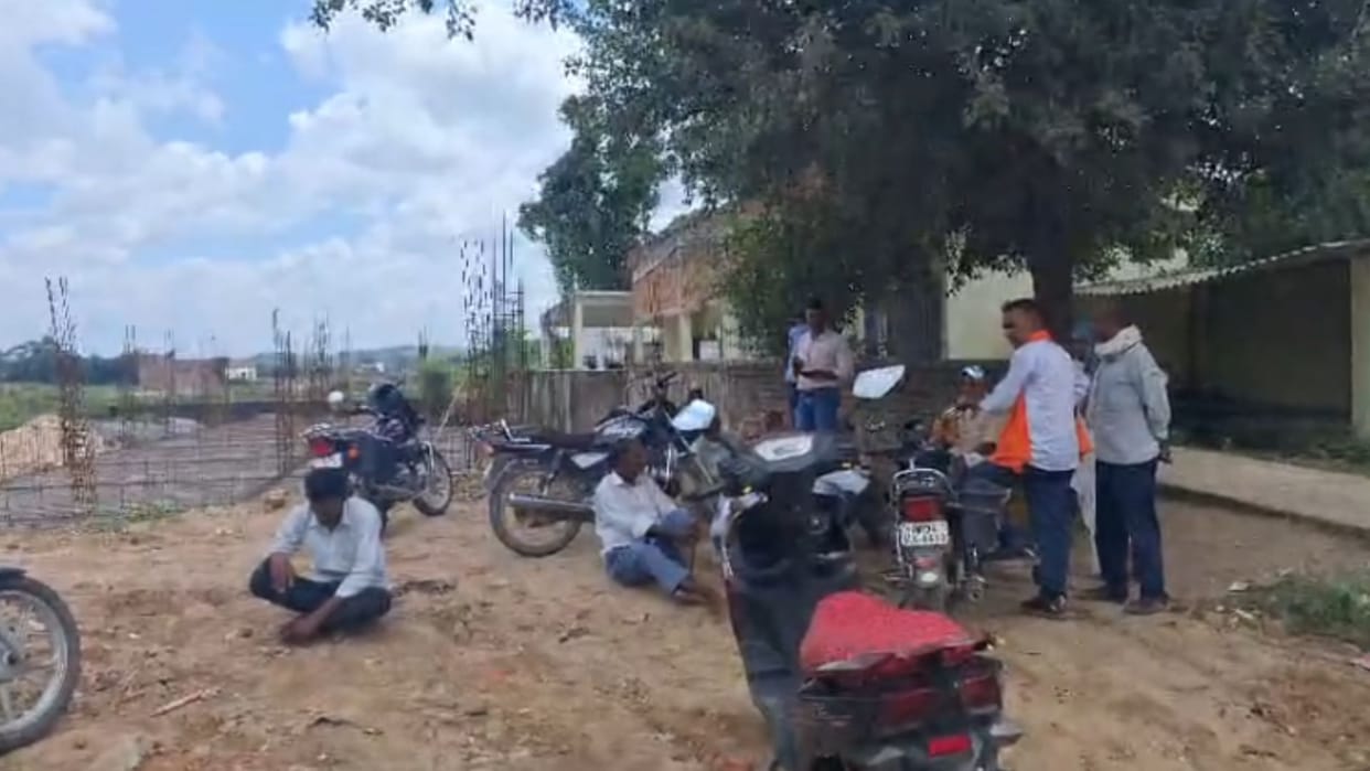 young man died after hit by freight train in sonbhadra
