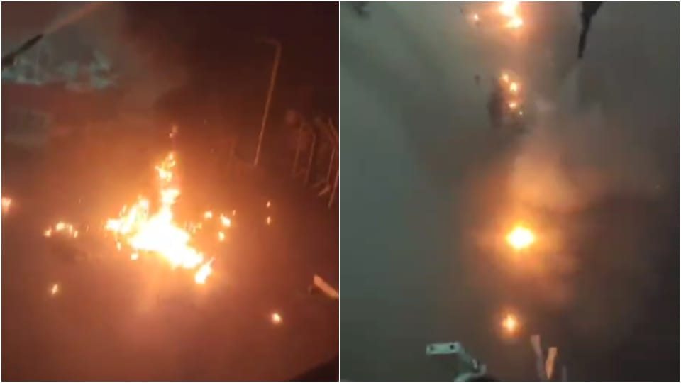 Fire broke out in the ICU ward of Jayarogya Hospital Gwalior one patient died