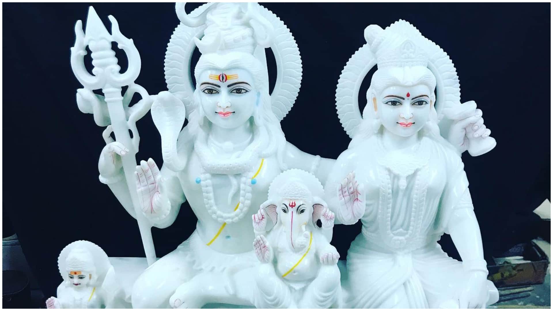 Hartalika Teej 2024 Easy Trick To Make Lord Shiva And Goddess Parvati with Clay handmade disprj