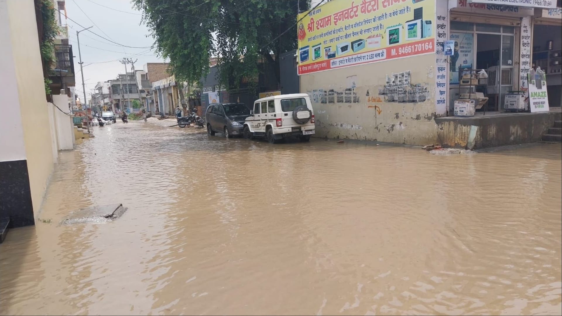 Haryana Rain Photos: Monsoon gained momentum, light to moderate rain occurred in 10 districts