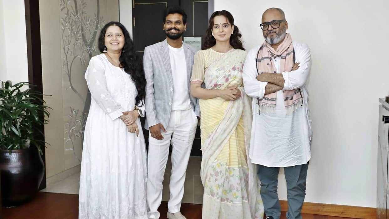 emergency actress kangana ranaut joins hand with Babita Ashiwal adi sharmaa for film bharat bhhagya viddhaata