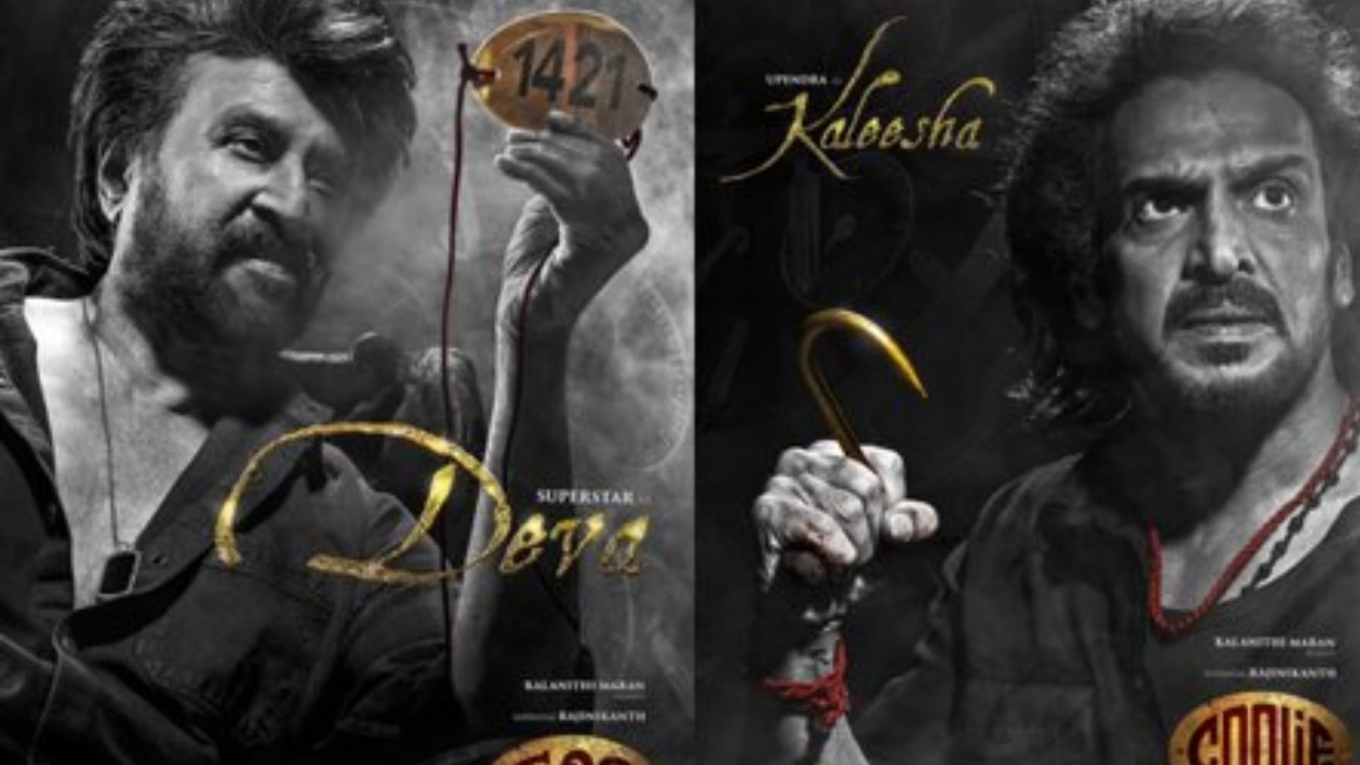 Coolie new poster reveal Rajinikanth to be as Deva this time Not Surya in Lokesh Kanagaraj film