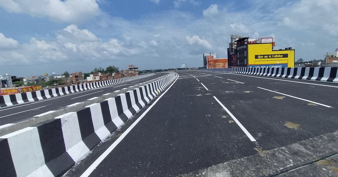 Speed up on Lucknow-Kanpur highway bridge from tomorrow, 1640 meter long bridge built at a cost of 64 crores