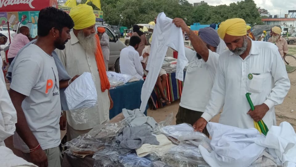 Kisan Andolan in chandigarh see pics