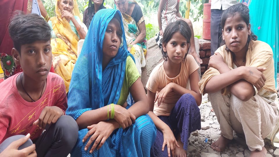 Mother is distressed due to daughter's death Father admitted in ICU innocent buried in wall of DM residence