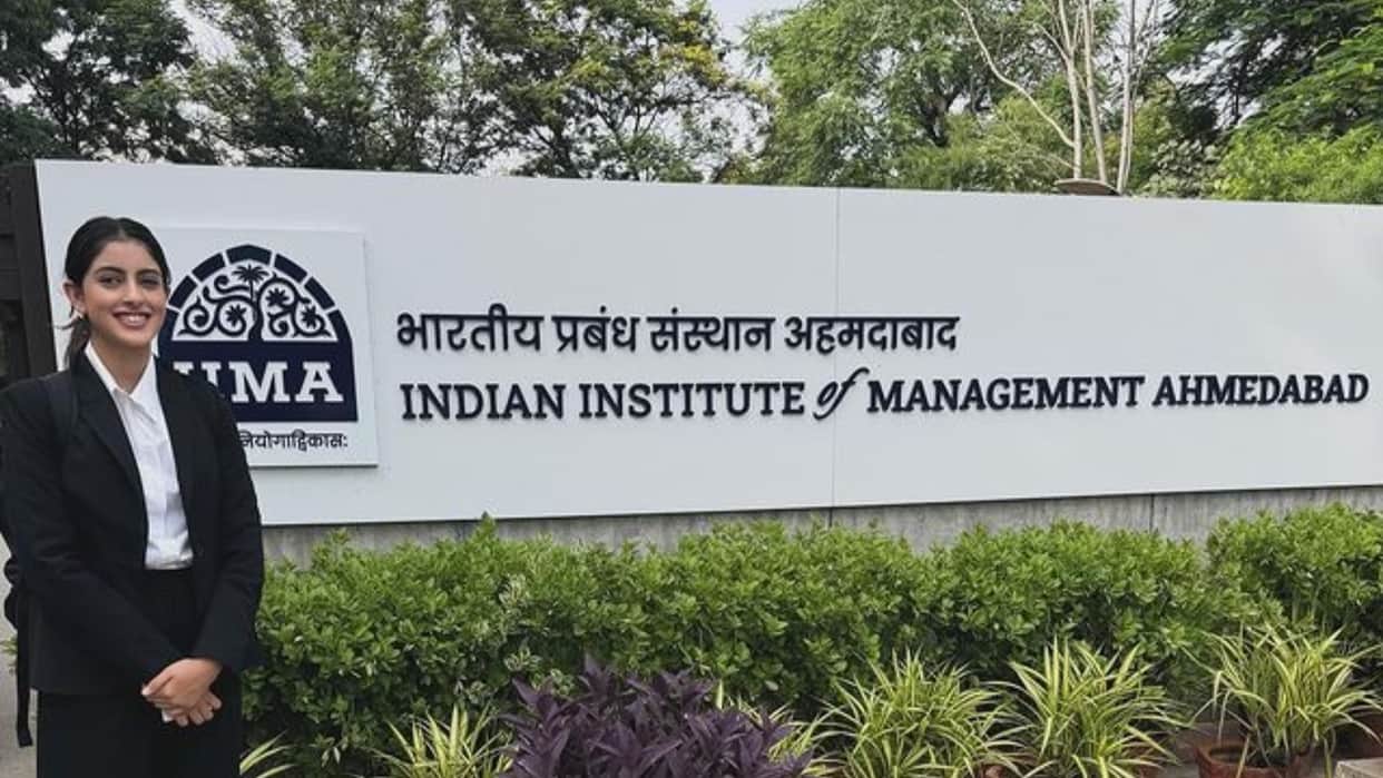associate professor at IIMA Promila Agarwal stated Navya Naveli Nanda was qualified to secure the admission
