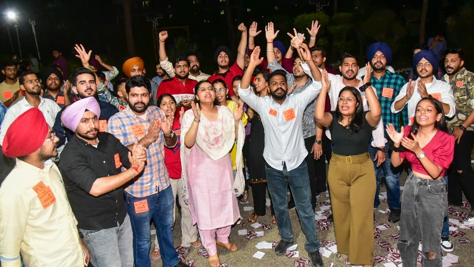 Power game going on between political parties behind Chandigarh PU Students Council Election