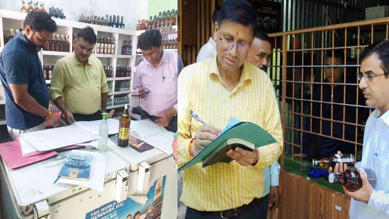 Raid on liquor shops in Uttarakhand on the instructions of CM Dhami Excise Department raid read All Updates