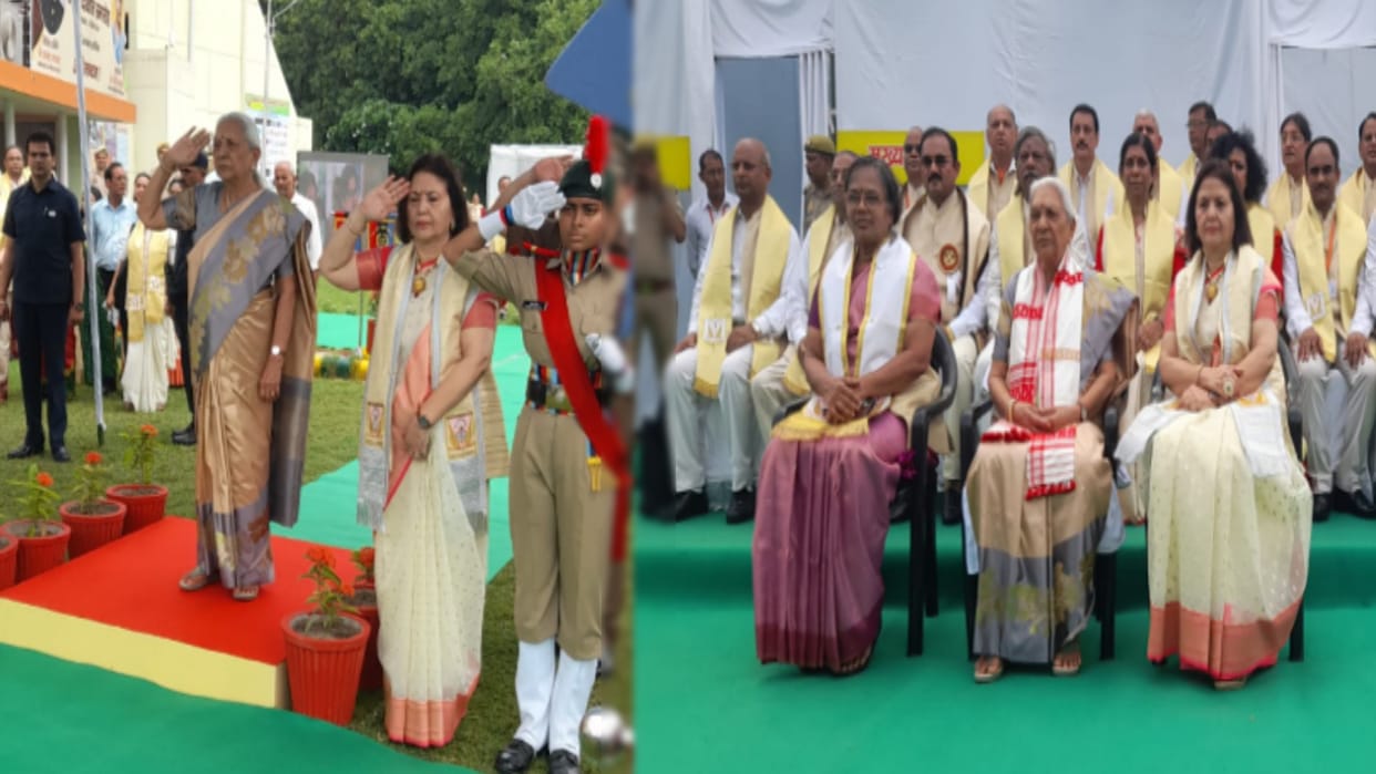 CCSU Convocation: Governor Anandi Ben Patel distributes medals to 220 meritorious students