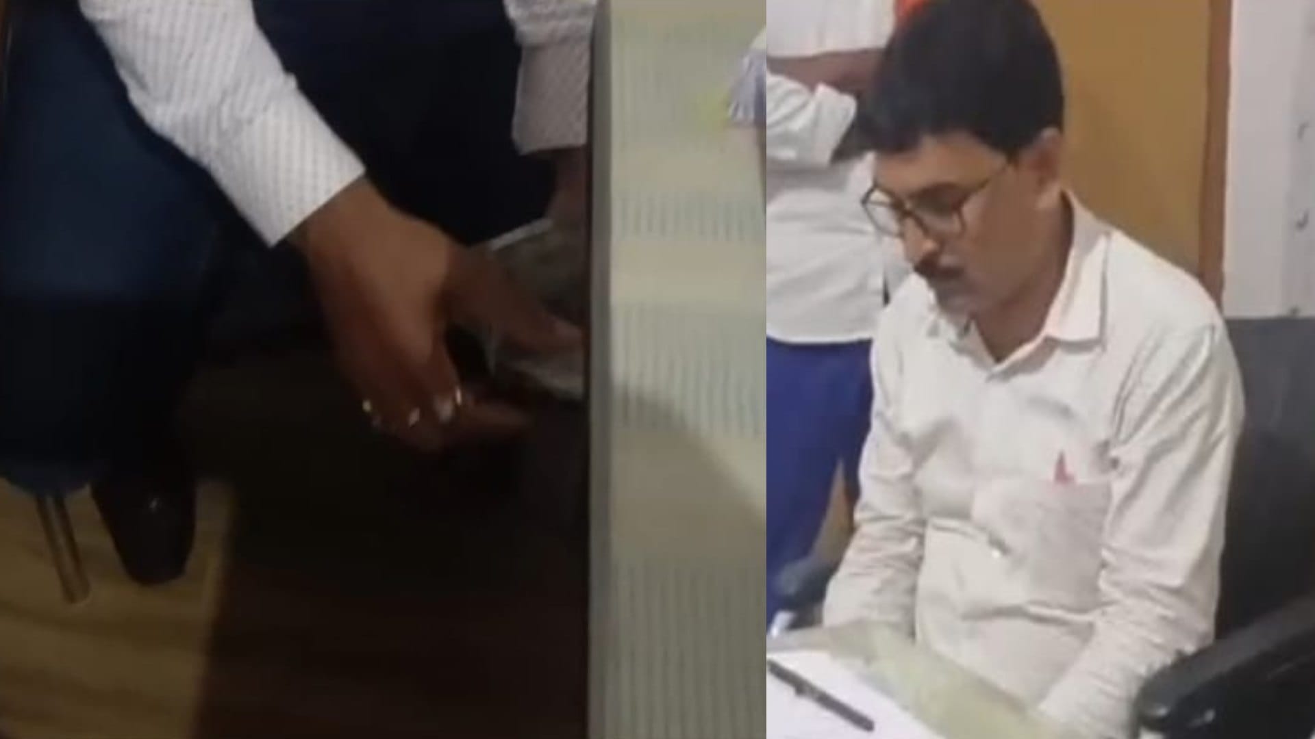 Video of RO taking bribe in Deputy Chief's chamber goes viral in gaya