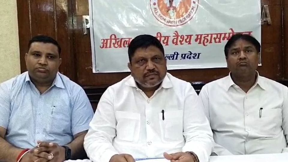 Delhi State President Naresh Kumar Aeran demanded public holiday on birth anniversary of Maharaja Agrasen