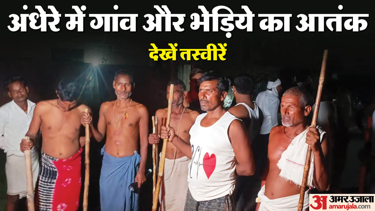 Bahraich: Pics of villages facing attacks of wolf.