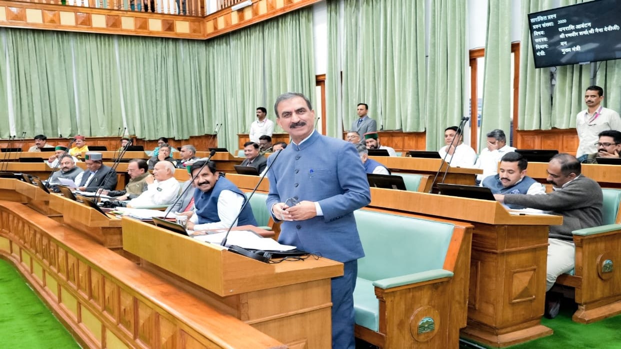 CM sukhvinder Sukhu said we will reduce the time period for declaring missing people dead in a natural disaste