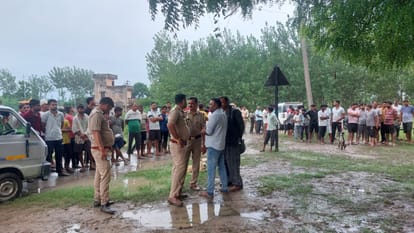 UP News: Love couple's death case... Saloni was hanged and her feet were on the ground, mother said murder