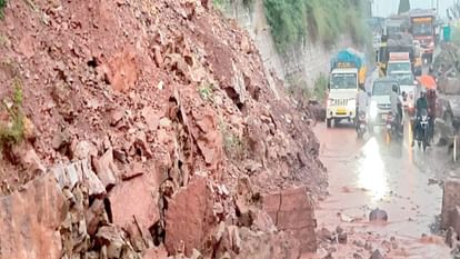 Himachal Weather: imd forecast of continuous Rainfall for seven days in many areas, roads blocked landslide