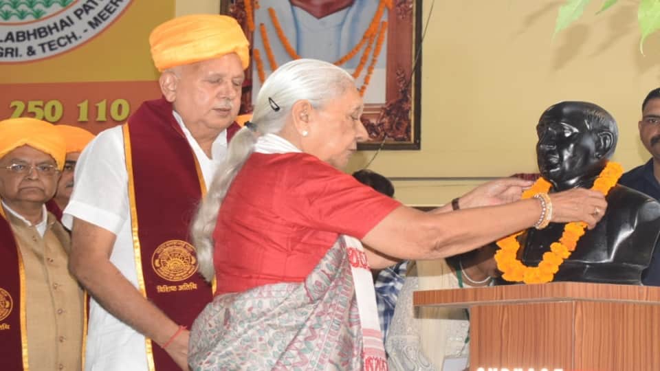 UP News: Convocation ceremony ...  Medal of hard work lying around the neck, smile on the face
