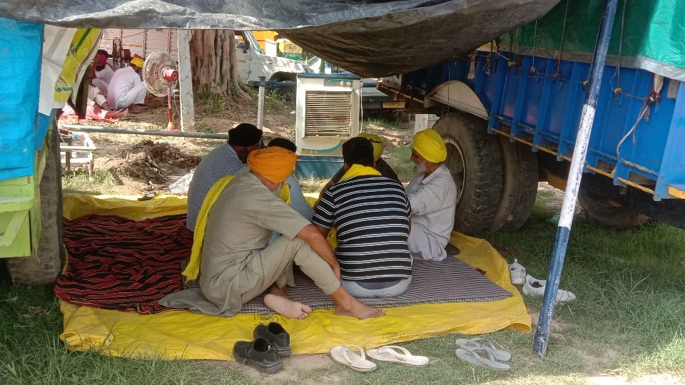 Kisan Andolan in chandigarh see pics