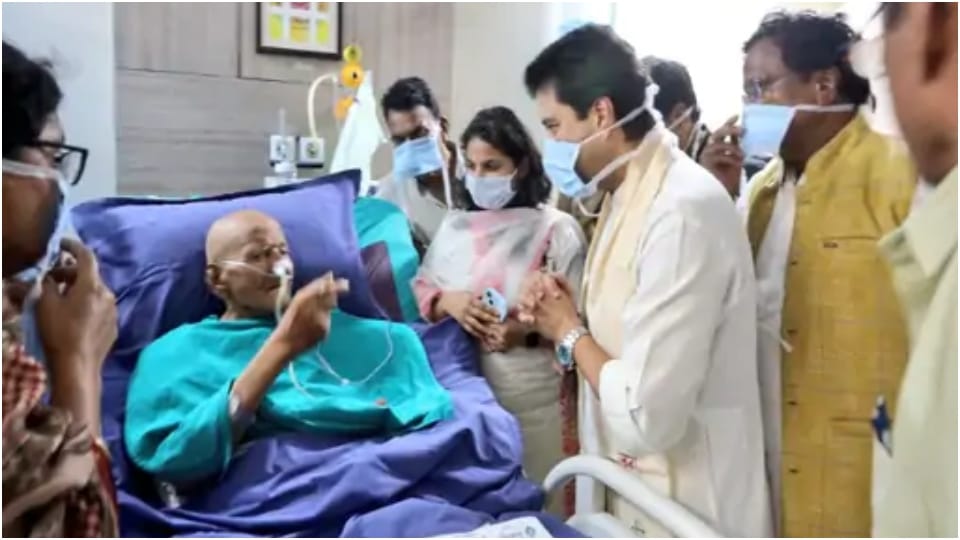 Madhya Pradesh CM Mohan Yadav Father Poonam Chand Yadav passes away at age of 100 in Ujjain MP News in hindi