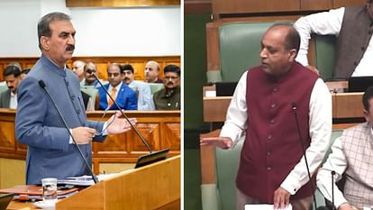 Himachal Assembly Monsoon Session Clash between Sukhu and Jairam over not paying salary and pension on time