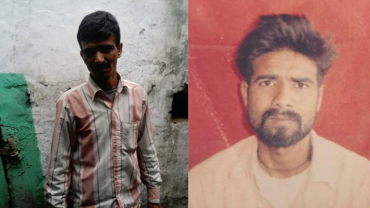 Hapur Road accident Two friends died in a road accident, bike rider injured, chaos among family members