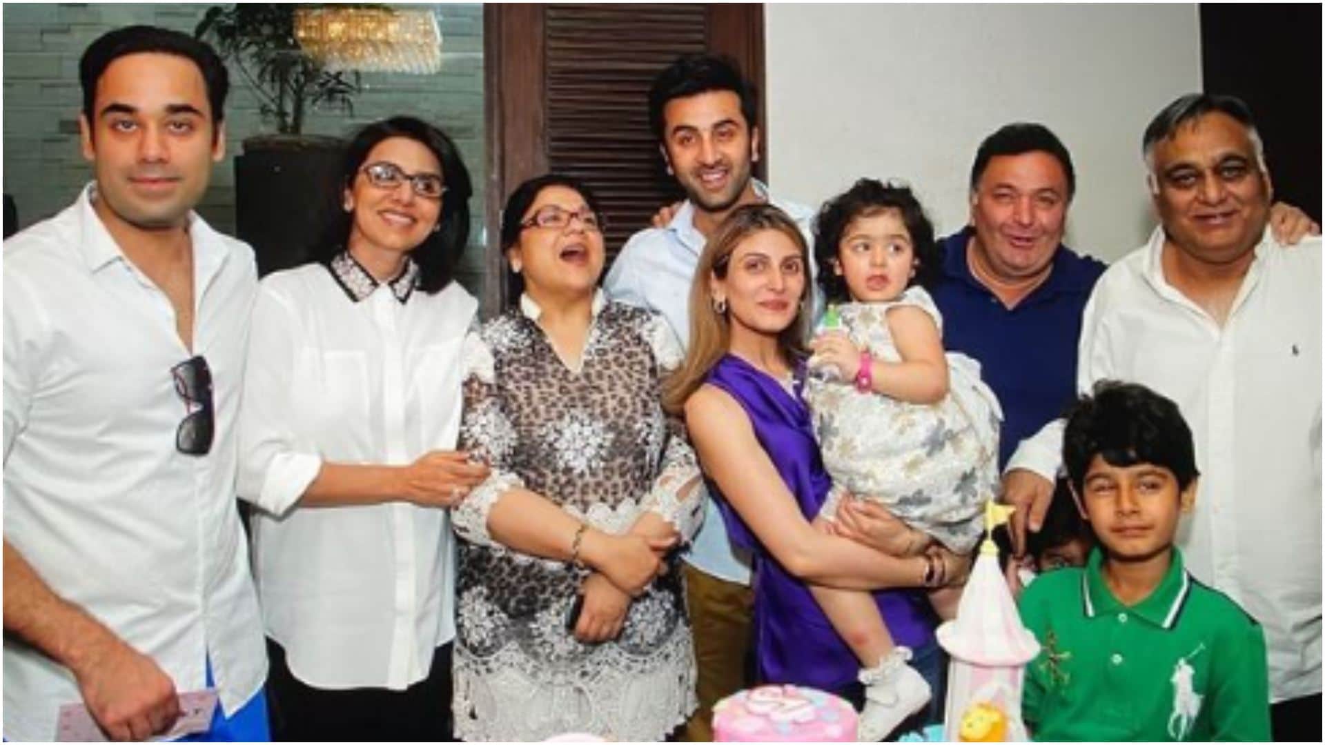 Riddhima Kapoor shares emotional note on Rishi Kapoor Birth Anniversary Says baby raha is mini you papa