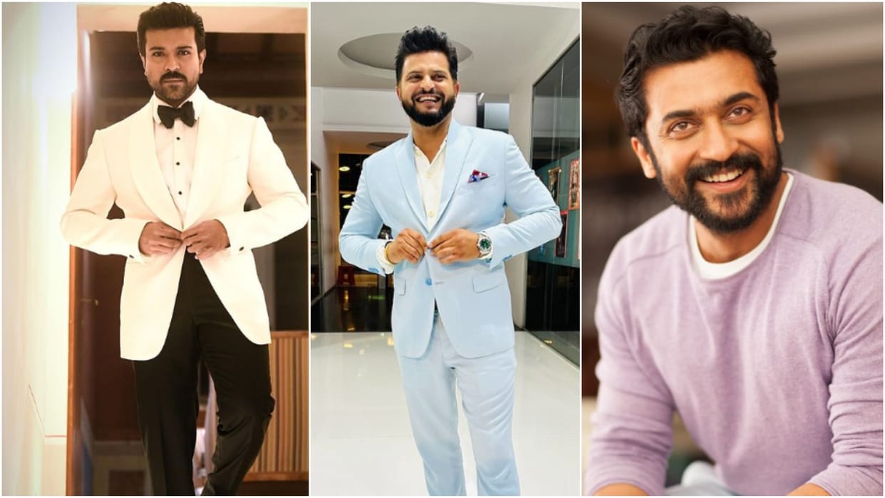 Ex Cricketer Suresh Raina said Game Changer actor Ram Charan and Kanguva actor Suriya are his favourite actors