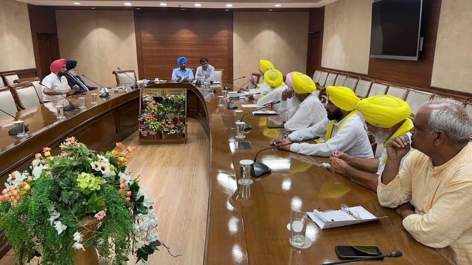 Kisan Andolan in Chandigarh all update news