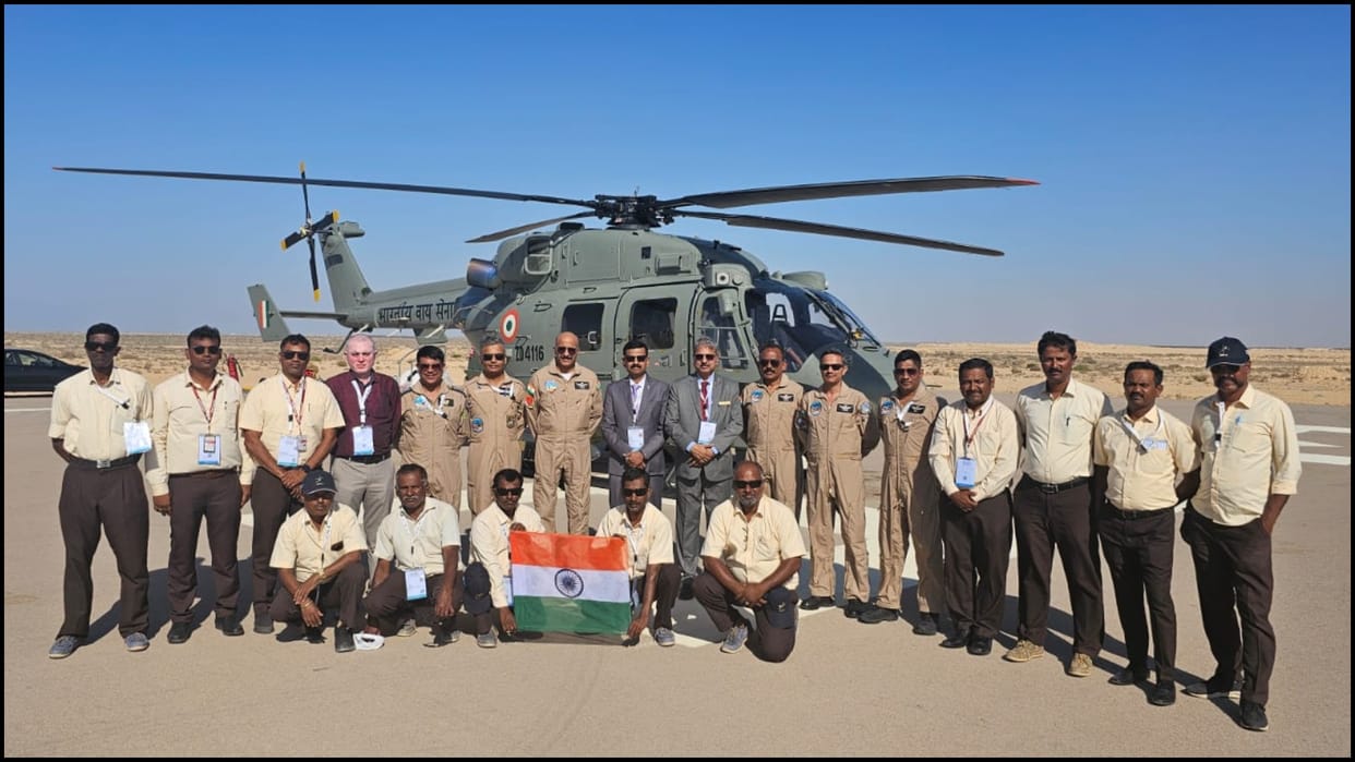 ALH Dhruv Mk-III Egypt International Airshow-2024 detail news in hindi