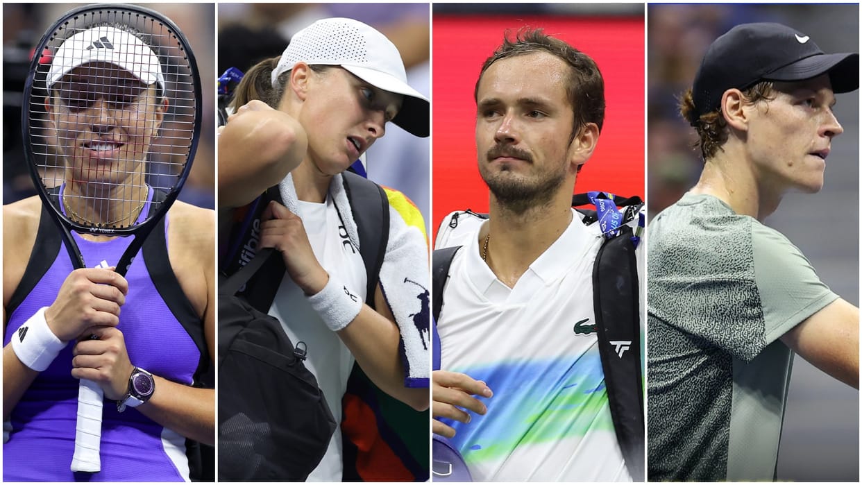 Big upset in US Open 2024, Pegula beats Iga Swiatek in semifinals, Sinner beats Medvedev
