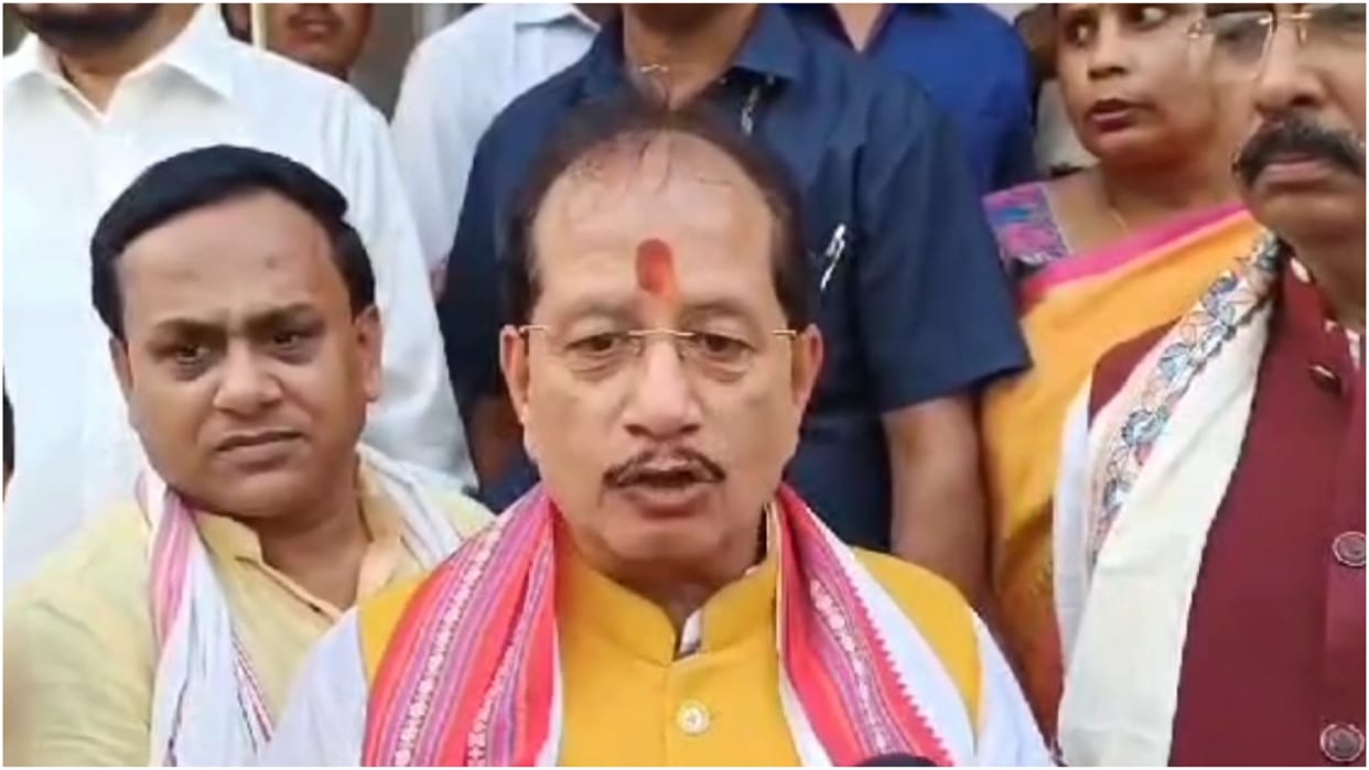 Bihar News : Deputy Chief Minister vijay sinha targeted RJD party, RJD is a party of demons lalu yadav
